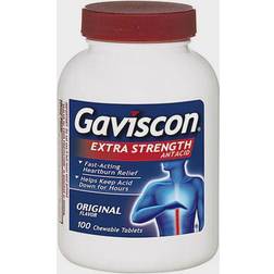 Gaviscon Extra Strength Antacid Original 100