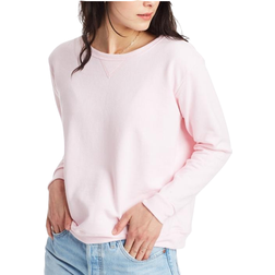 Hanes Women's Comfortsoft Ecosmart Crewneck Sweatshirt - Pale Pink