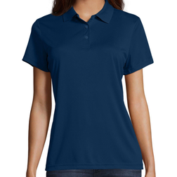 Hanes Sport FreshIQ Cool Dri Performance Polo Shirt Women - Navy