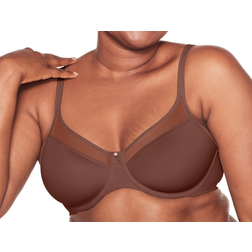 Bali One Smooth U Ultra Light Underwire Bra - Warm Cocoa Brown