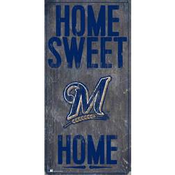 Fan Creations Milwaukee Brewers Home Sweet Home Sign