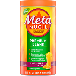 Metamucil Premium Blend Orange Sugar Free with Stevia 23.1 oz