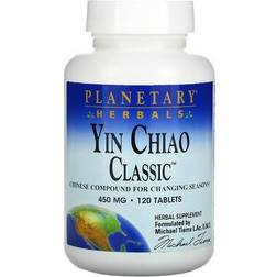 Planetary Herbals Yin Chiao Classic 120 Tablets 120