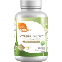 Zahler Zahler Omega 3 Platinum 2000 mg 90 Softgels 90 pcs