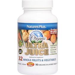 NaturesPlus Organic Ultra Juice Multrinutrient Supplement 90 Tablets