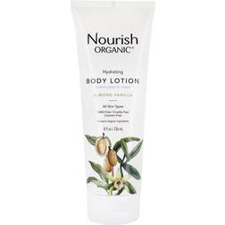 Nourish Organic Hydrating Body Lotion Almond Vanilla 8 fl. oz