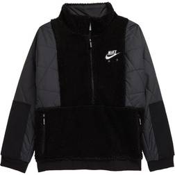 Nike Felpa M Zip Air Nero Ragazzo