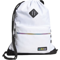 adidas Classic 3-Stripe Sackpack - White