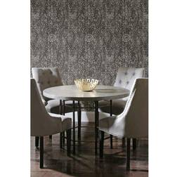 RoomMates Black Ornate Ogee Peel and Stick Wallpaper