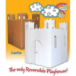 Easy Playhouse Castle Cardboard Playhouse