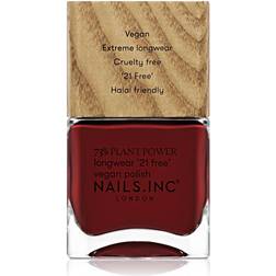 Nails Inc Plant Power Vegan Nail Polish Swear By Salutation 14ml