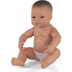 Miniland Newborn Baby Doll Asian Girl