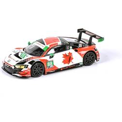 1:64 Audi R8 Lms 2019 2019 24hr Daytona Wrt Speedster #88 Black/red/white