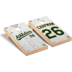 Victory Tailgate Oakland Athletics Jersey Design Regulation Cornhole Matt Chapman 26. Board Set