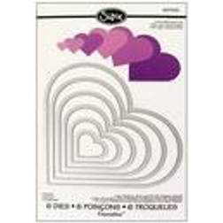 Sizzix Framelits Hearts Stanzschablonen-Set