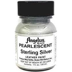 AngelusÂ Pearlescent Leather Paint, 1 oz. Sterling Silver