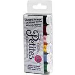 Sulky Sampler 12wt Cotton Petites 6/Pkg-Most Popular Assortment