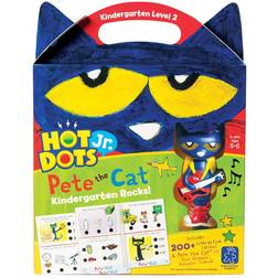 Educational Insights Hot Dots Junior, Pete the Cat, I Love Kindergarten Set