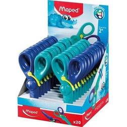 Maped spring assistd safety scissors 20pk