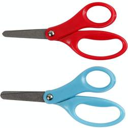 Fiskars Børnesaks 13 cm Højre Blå Rød 12 Stk