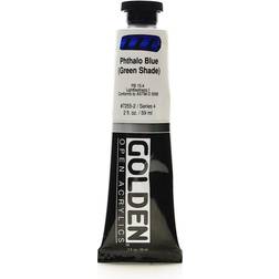 Golden Open Acrylics Phthalo Blue (Green Shade) 2 oz Tube