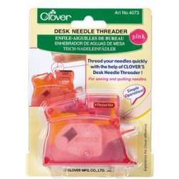 Clover Desk Needle Threader (Pink)