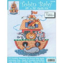 Stickpackung Babydecke Arche Noah