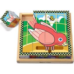 Melissa & Doug Pets Cube Puzzle 16 Pieces