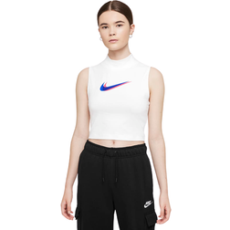 Nike Sportswear Mock Neck Tank Women's - White