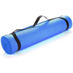 Mind Reader PVC Yoga Mat, 1/4"H x 24"W x 68"D