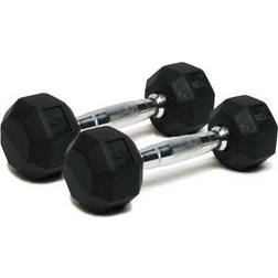 SPRI Ignite by SPRI Chrome Dumbbell 5lbs