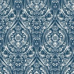 Nuwallpaper NuWallpaper Bohemian Damask Indigo Peel & Stick Wallpaper