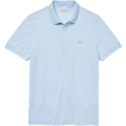 Lacoste Paris Regular Fit Stretch Cotton Piqué Polo Shirt - Light Blue