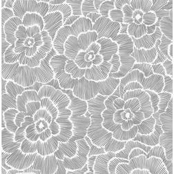 Nuwallpaper Charcoal Saraya (NUS4047)