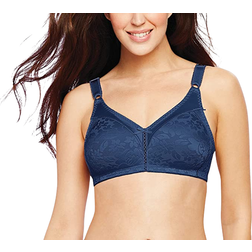 Bali Double Support Lace Wirefree Bra - In The Navy