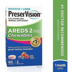 Bausch & Lomb PreserVision AREDS 2 Chewables 60ct