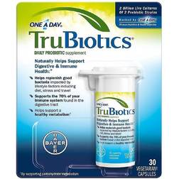 Trubiotics Daily Probiotic Supplement 30-Count Capsules No Color