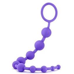 Blush Novelties Luxe Silicone 10 Beads Purple