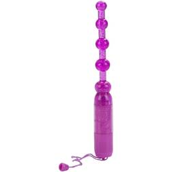 CalExotics California Exotic Waterproof Vibrating Pleasure Beads Purple purple