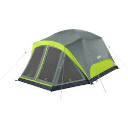 Coleman Skydome Tent 4P Scrn Rm Rockgrey C001