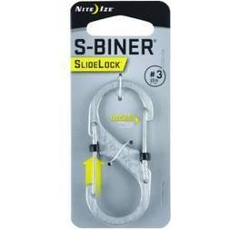 Nite Ize #3 Stainless Locking S-Biner Gray #3