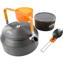 GSI Outdoors GSI Outdoors Halulite Ketalist Cookset Gray/Orange