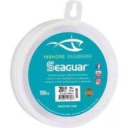 Seaguar Inshore Fluorocarbon Leader, Clear Clear