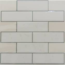 RoomMates York Wallcoverings Sticktiles Classic Subway 4 Pack