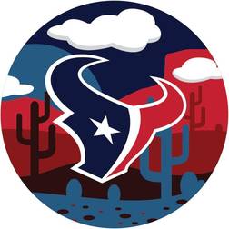 Fan Creations Houston Texans Landscape Circle Sign Board