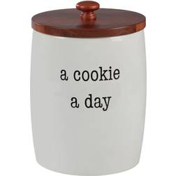 Certified International Just Words Biscuit Jar