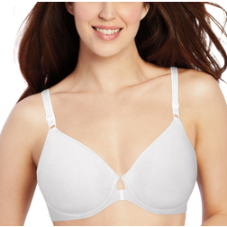 Bali Comfort Revolution Front Close Shaping Underwire Bra - White Tailored