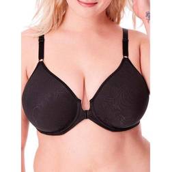 Bali Comfort Revolution Front Close Shaping Underwire Bra - Black