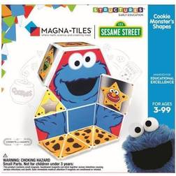 Magna-Tiles Magna-Tiles Sesame Street Cookie Monster Shapes 17pcs