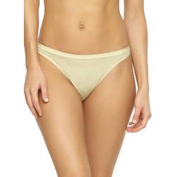 Felina Organic Cotton Stretch Thong - Aloe